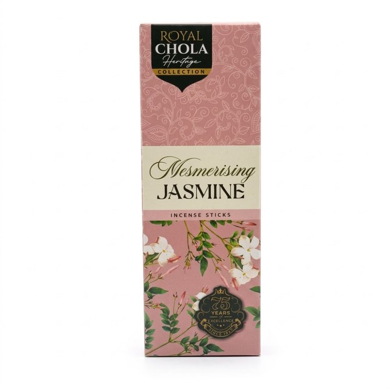 Mesmerising Jasmine incense stick pack, front of box